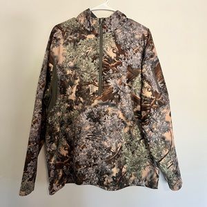 KINGS Camo Half zip up jacket